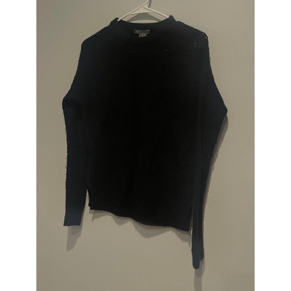 Adidas Classic Original 3 Stripe Black White Logo Hoodie Sweatshirt - Picture 5 of 5